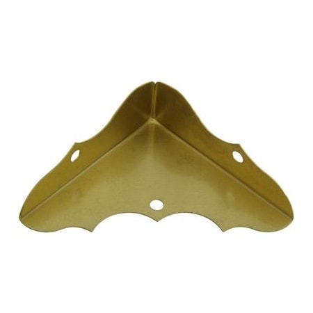 National Hardware 4PK 58 BRT BRS Corner N213-447